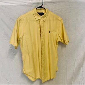Men’s Short Sleeve Ralph Lauren Button-Up Polo